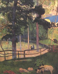 El paseo de Paul Gauguin